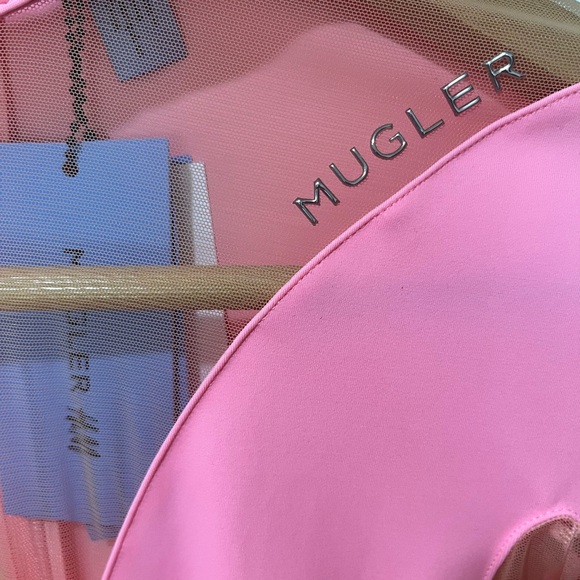 Mugler x H&M Spiral Mesh Mini Dress - Picture 3 of 8